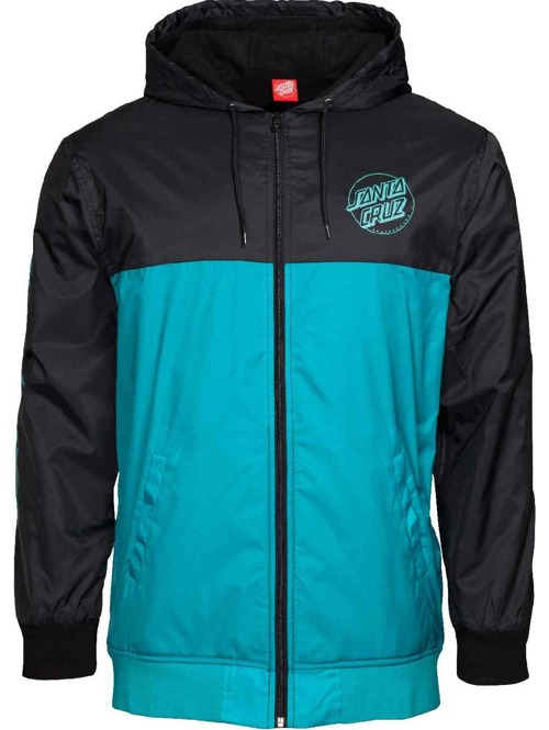 Pánská bunda Santa Cruz Runner black/baltic blue