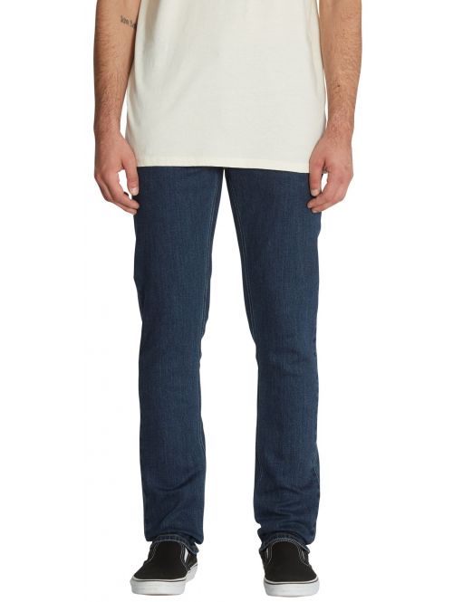 Pánské kalhoty Volcom 2X4 Denim dirty med blue