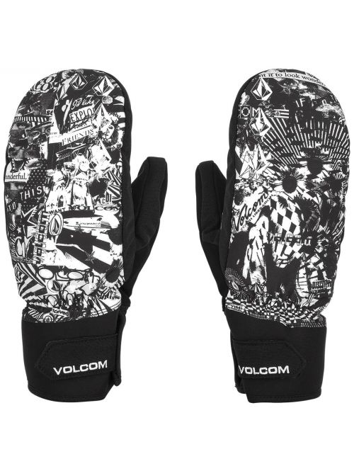 Pánské rukavice Volcom V.Co Nyle Mitt Black White