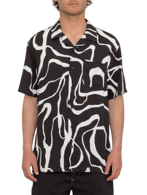 Košile Volcom Bold Moves Ss Black