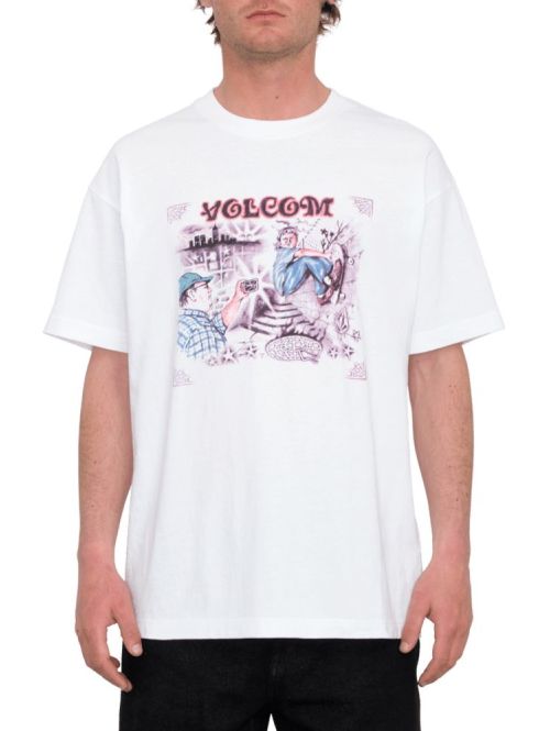 Tričko Volcom Street Keutchi White